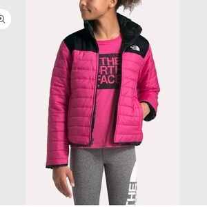 The North Face Reversible Mossbud Swirl Jacket for girls